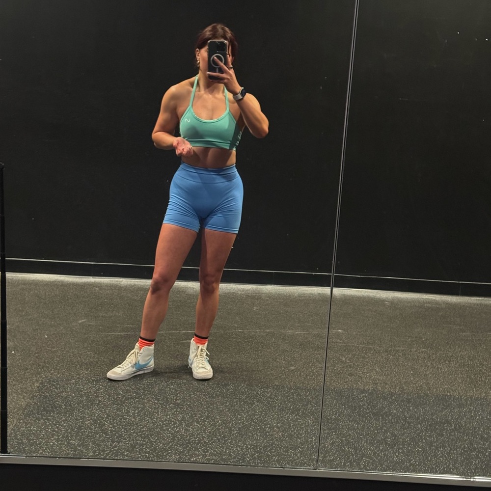 Mint Green Sports Bra